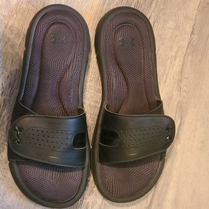 Under Armour Velcro women's slides